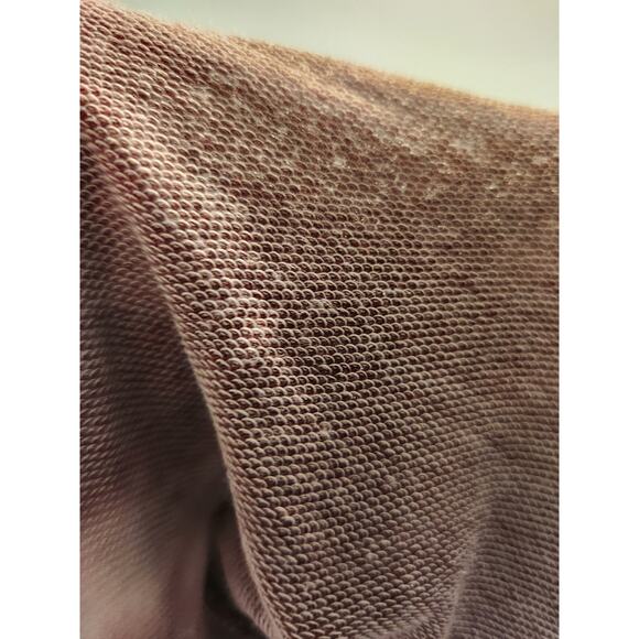 NWT Aqua Burgundy Tie-Dye Long Sleeve Hooded Pullover Top Medium Made‎ in USA - Picture 5 of 5